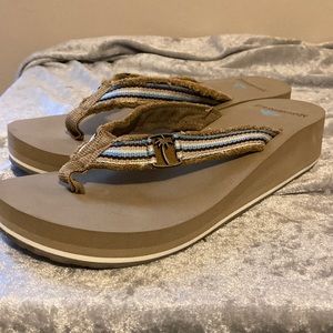 Margaritaville Wedge Flip Flops